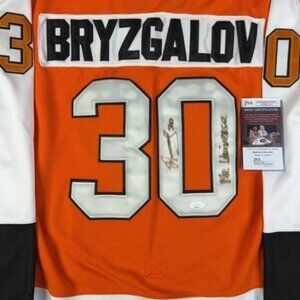 Ilya Bryzgalov "Mr. Universe" Signed Philadelphia Flyers Reebok Jersey w/JSA COA
